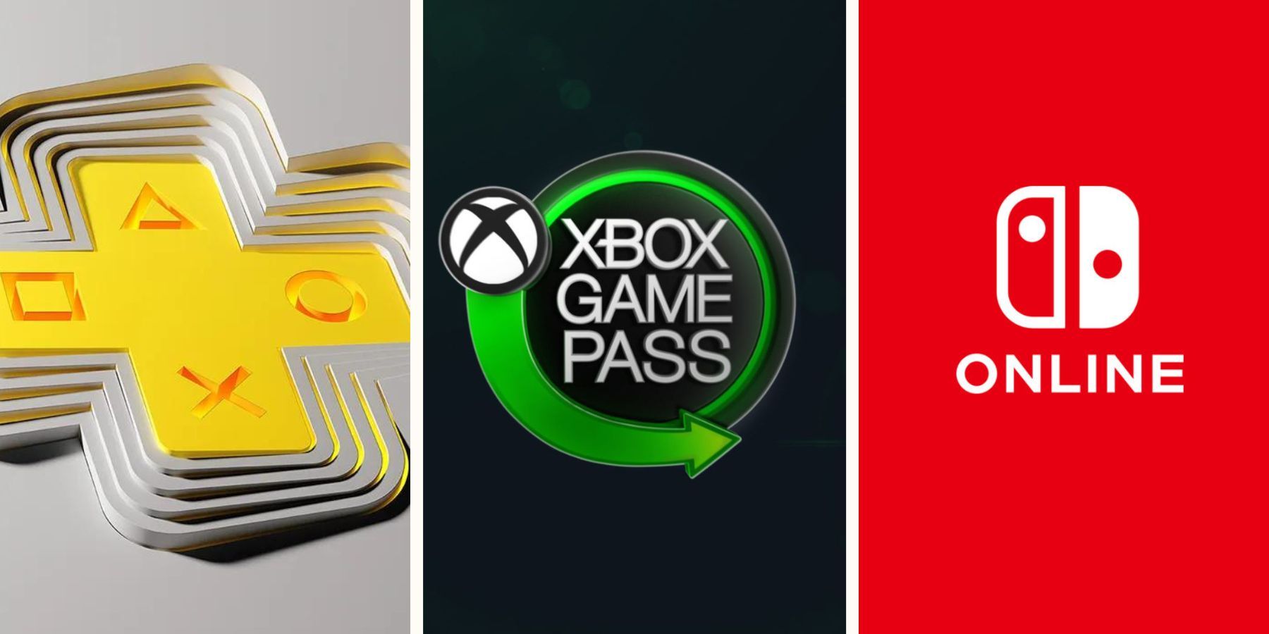 gaming subscriptions ps plus xbox game pass switch online