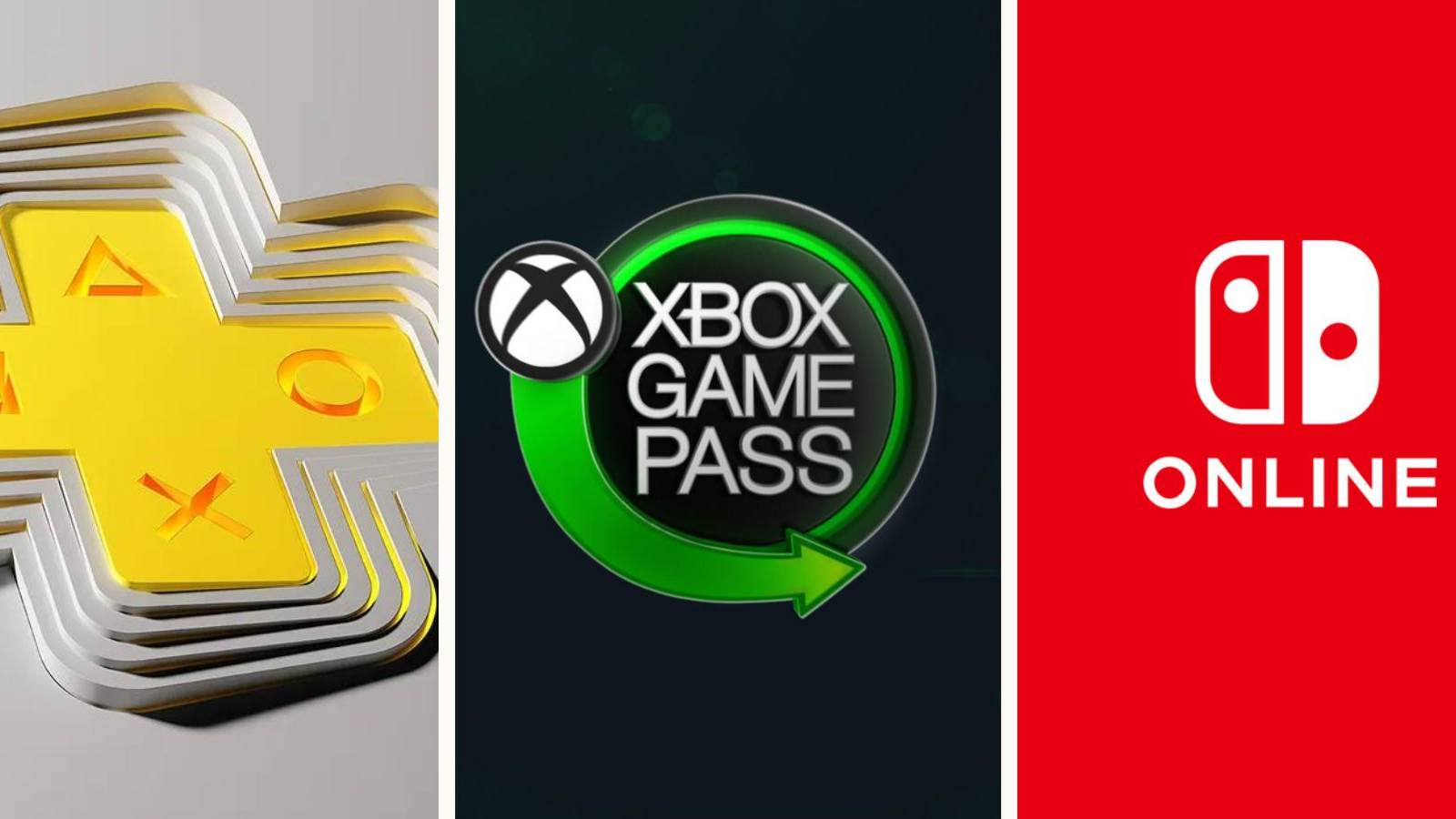 gaming subscriptions ps plus xbox game pass switch online
