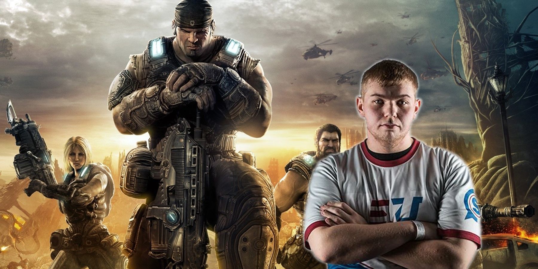 gears of war professional player shot killed chris hill