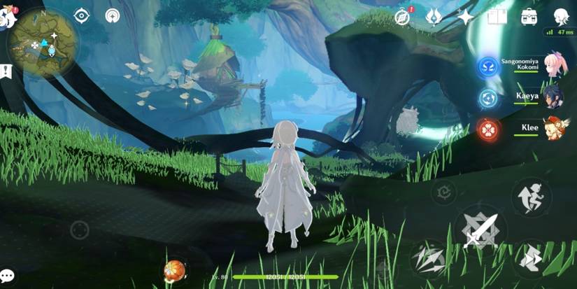 genshin impact elemental sight mobile