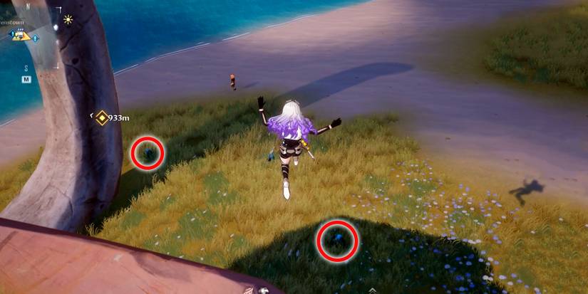 glowing mushroom location four in tower of fantasy