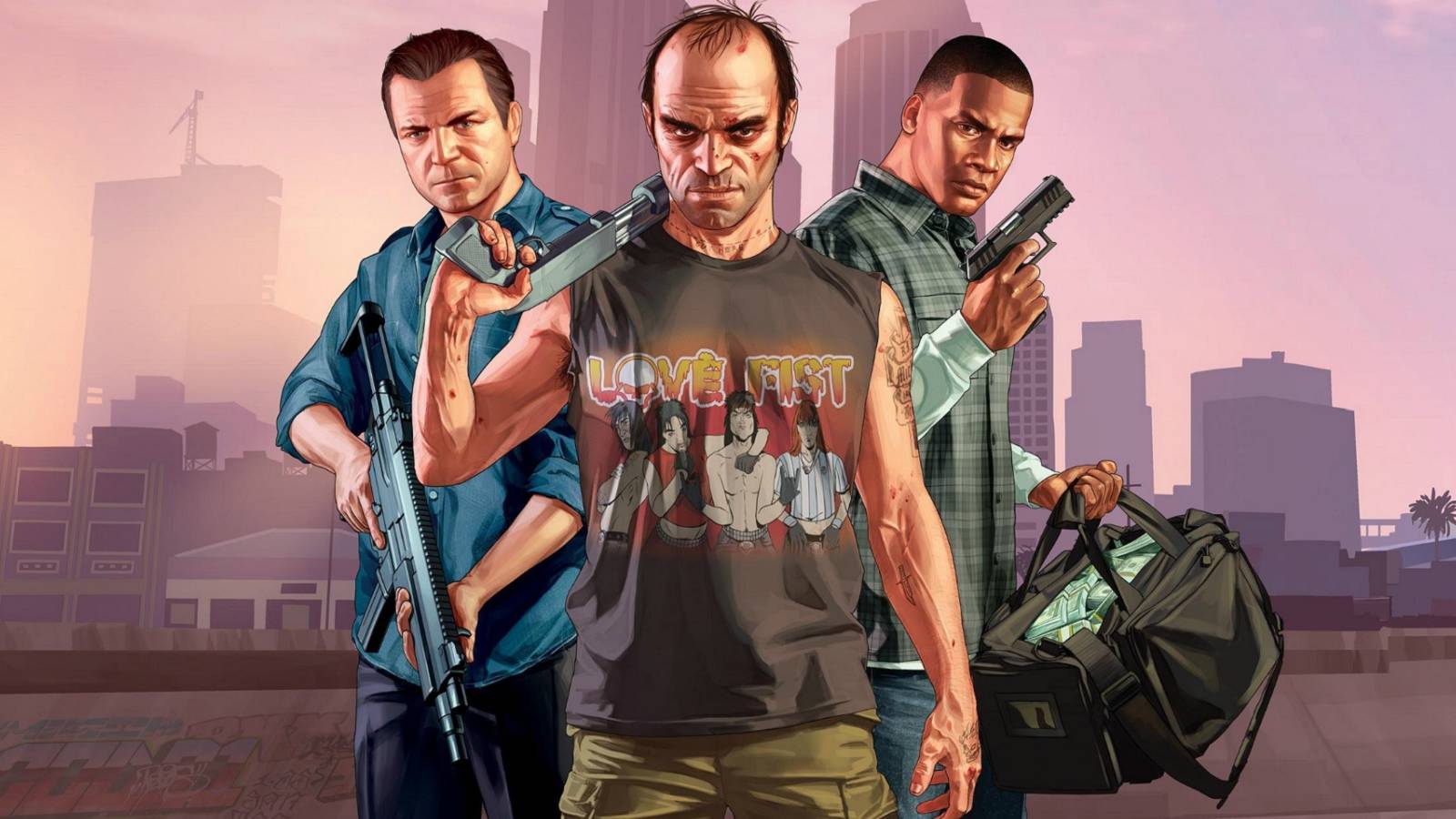 grand theft auto 5 main characters