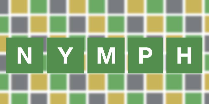 NYMPH (Wordle #281 - March 27, 2022)