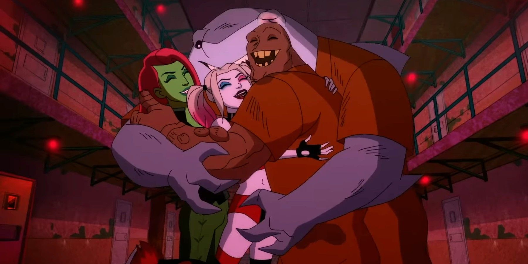 Harley Quinn Season 4 crew Poison Ivy King Shark Clayface