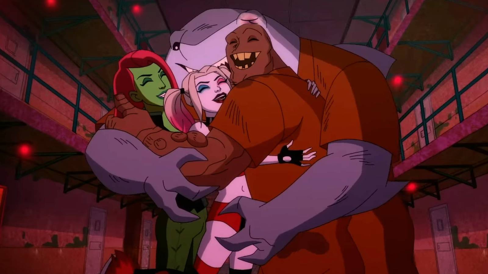 Harley Quinn Season 4 crew Poison Ivy King Shark Clayface