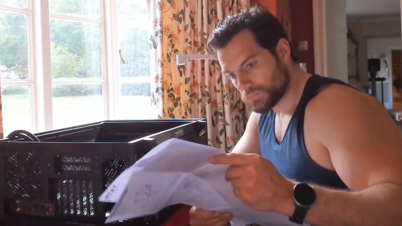 henry cavill pc case