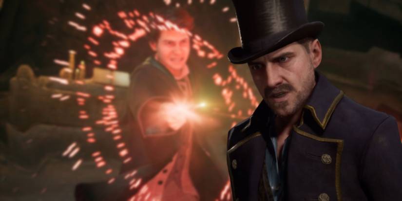 hogwarts legacy gamescom trailer dark magic crucio unforgivable curses dark arts sebastian sallow companion endings choices exploration combat