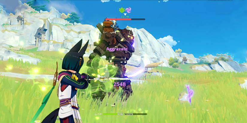 how does aggravate works in genshin impact