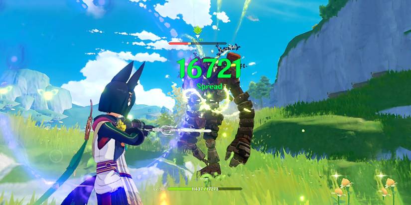 how does spread works in genshin impact