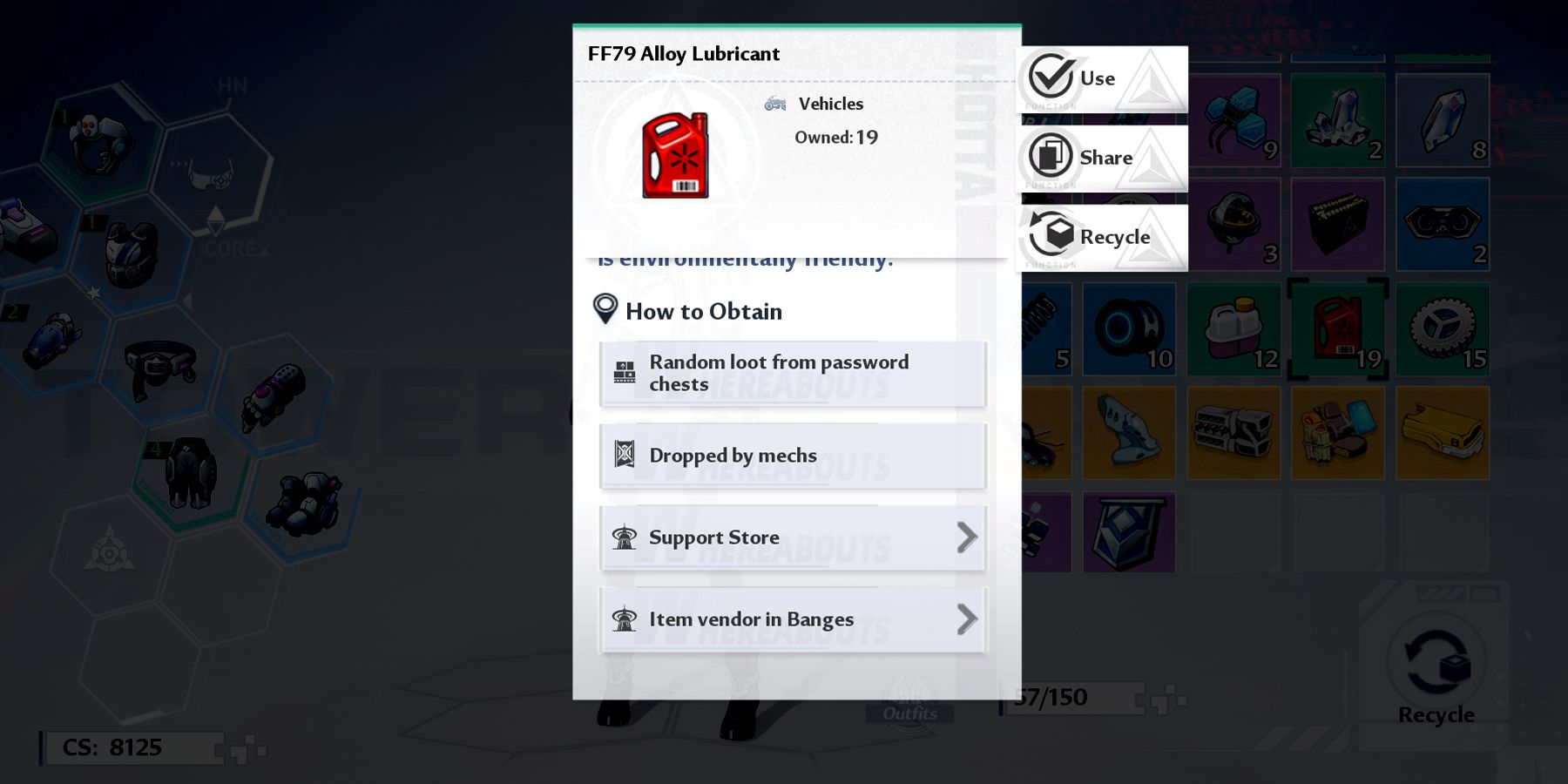 how to gather ff79 alloy lubricant in tower of fantasy