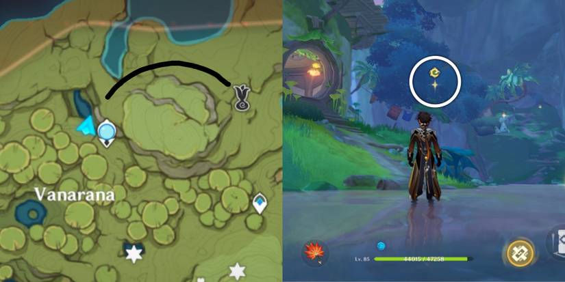 how to get to the tree of dreams Genshin Impact 