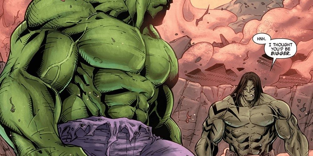 hulk with his son skaar