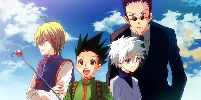 Hunter x Hunter, Kurapika, Gon, Killua and Leoario 
