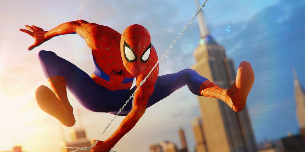 into the spider-verse costume for marvel's spider-man