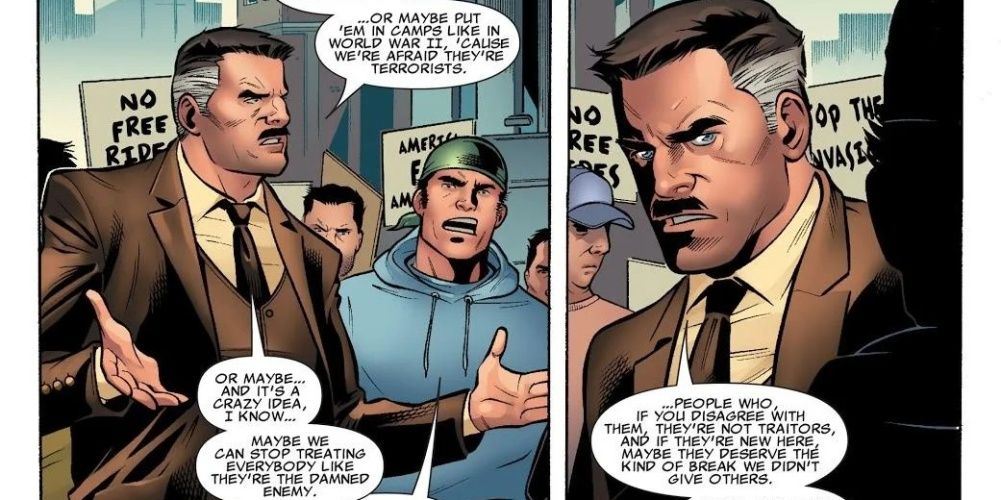 j jonah jameson as the mayor