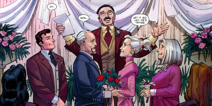 j jonah jameson dad marries aunt may