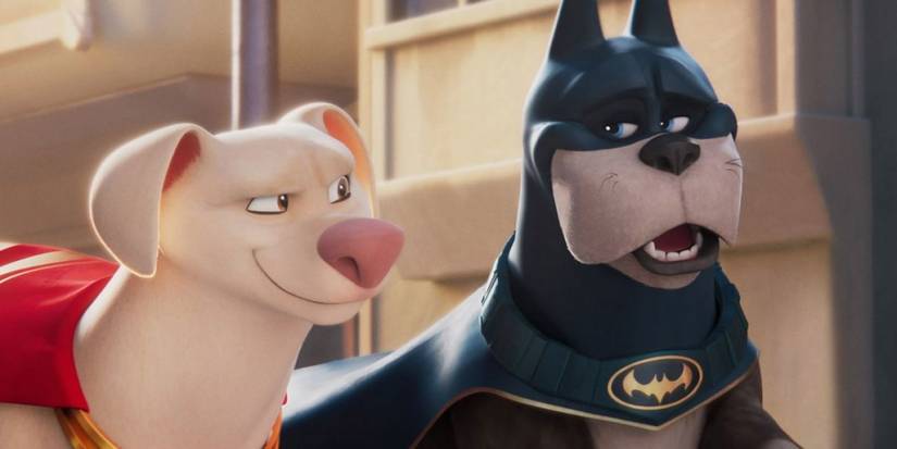 krypto with ace the bat hound