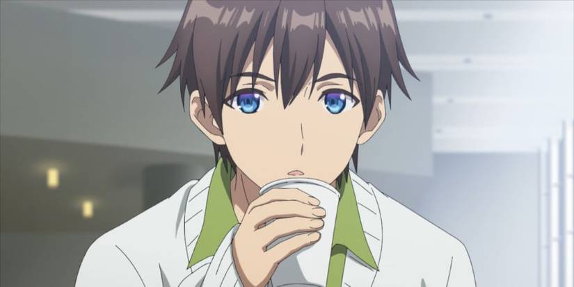 kyouya hashiba drinking coffee remake our life