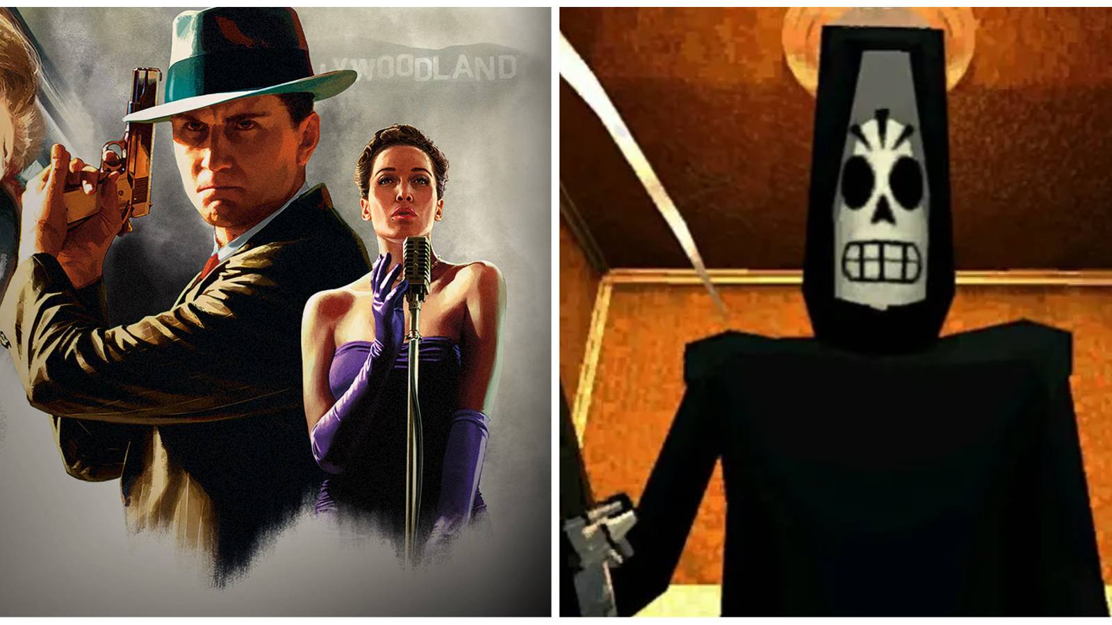 la noire and grim fandango