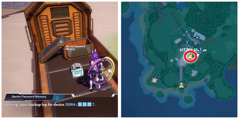 last ddr barrier password in tower of fantasy