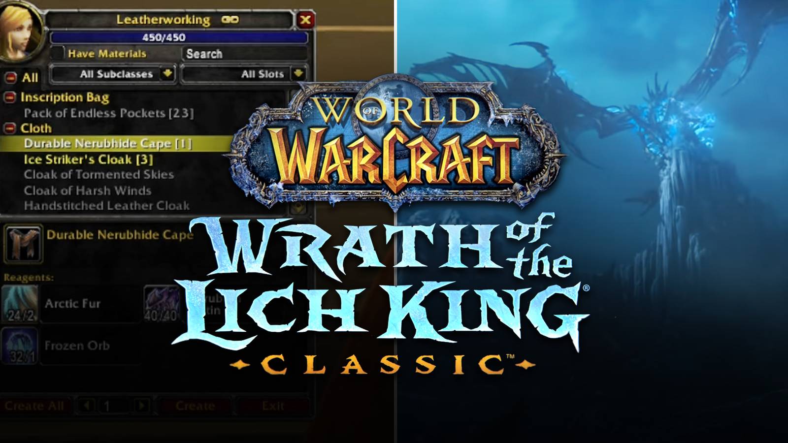 how to level leatherworking in wrath classic