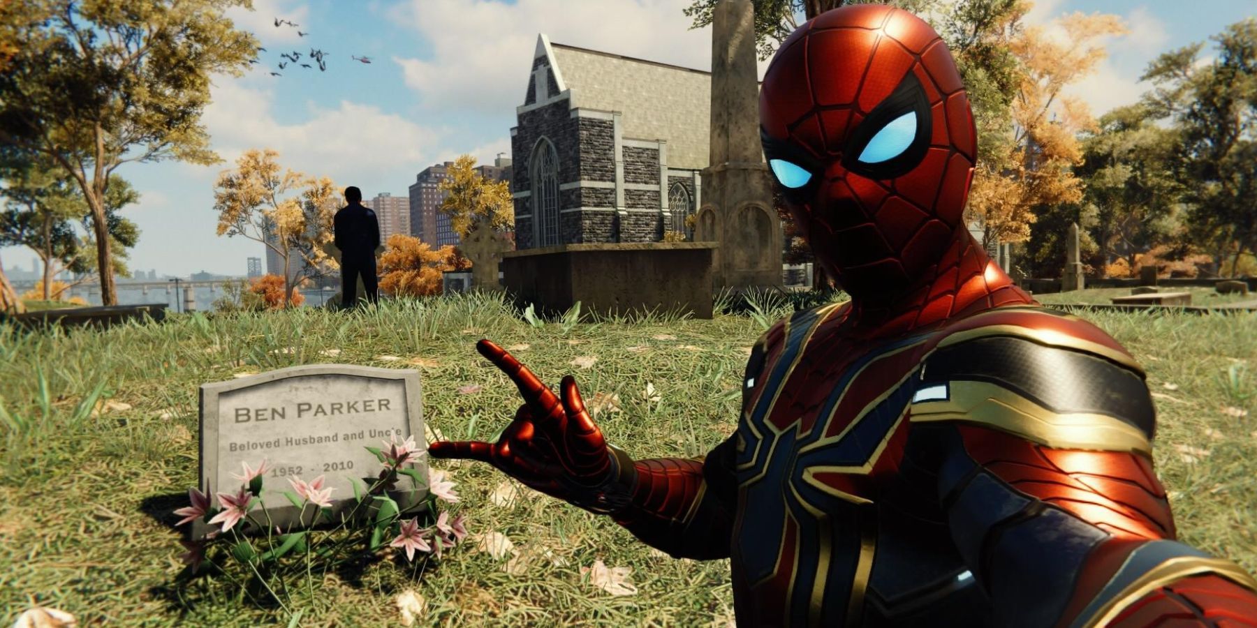 Absurd Marvel's Spider-Man Mod Lets Gamers Play as Uncle Ben's Gravestone