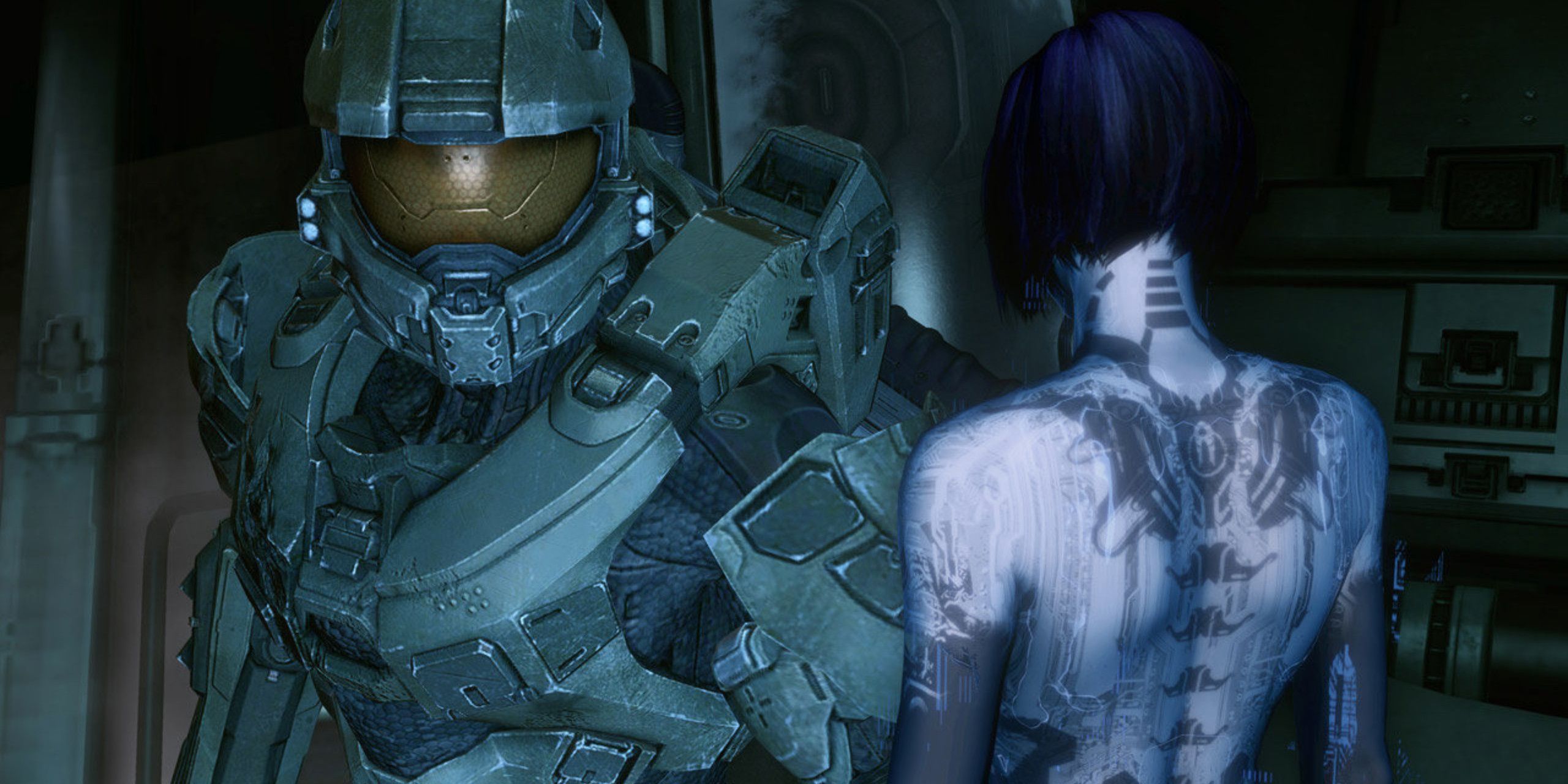 master chief and cortana in halo 3