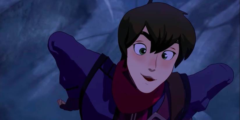Callum dancing in The Dragon Prince