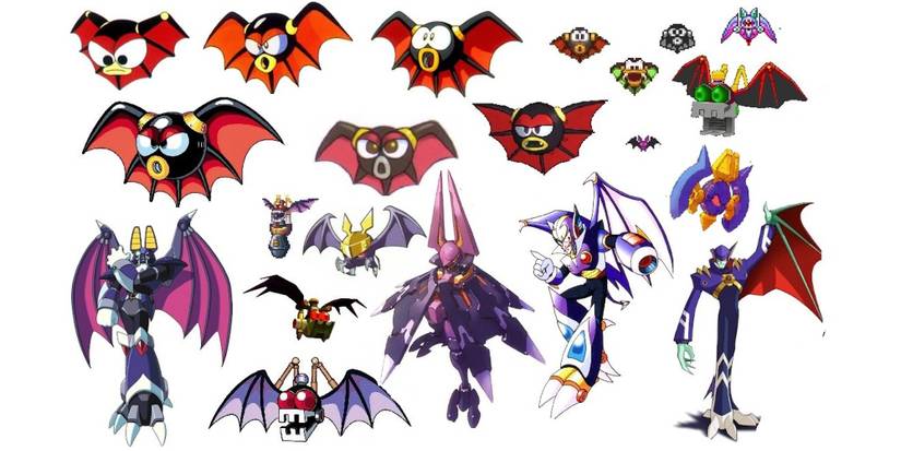 mega man all bats flying 