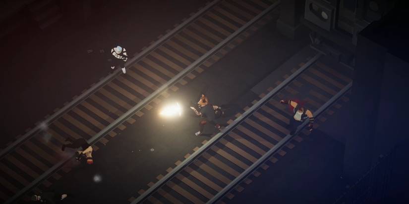 midnight fight express fighting on the tracks