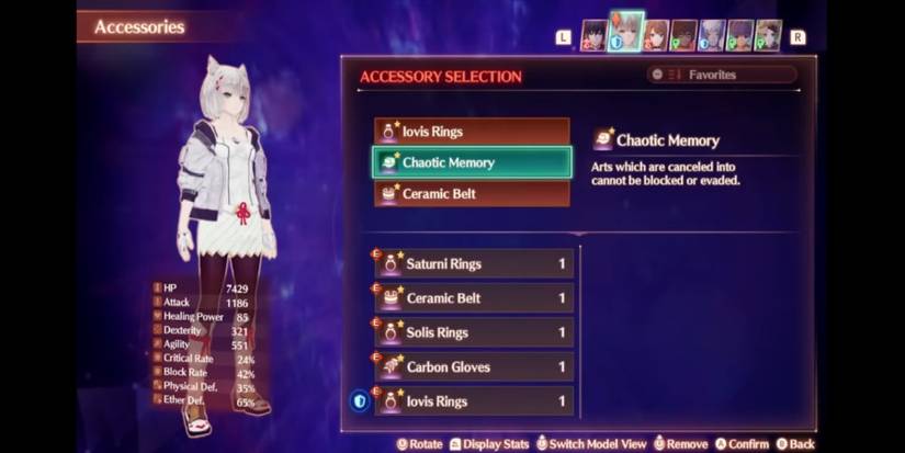 mio accessories xenoblade chronicles 3