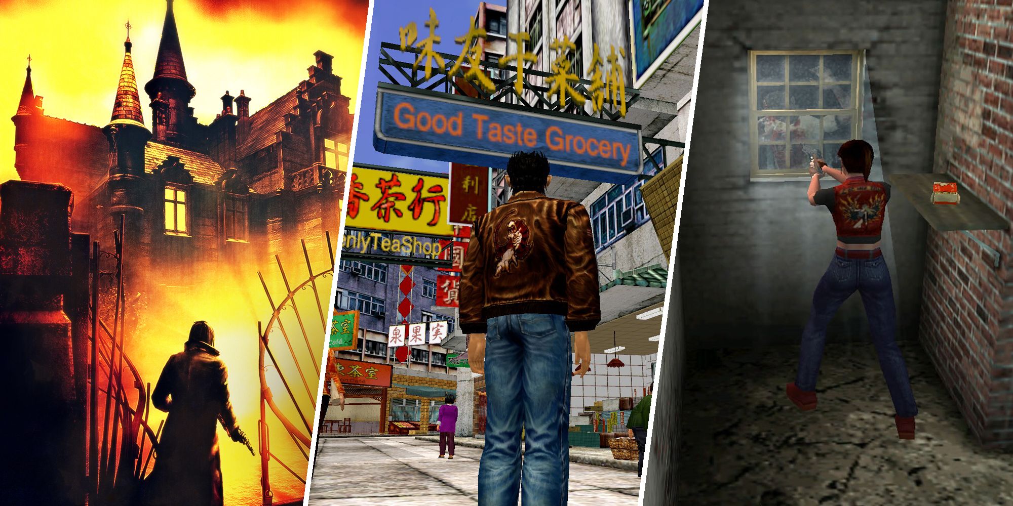 Alone in the Dark: The New Nightmare, Shenmue 2, and Resident Evil - Code: Veronica