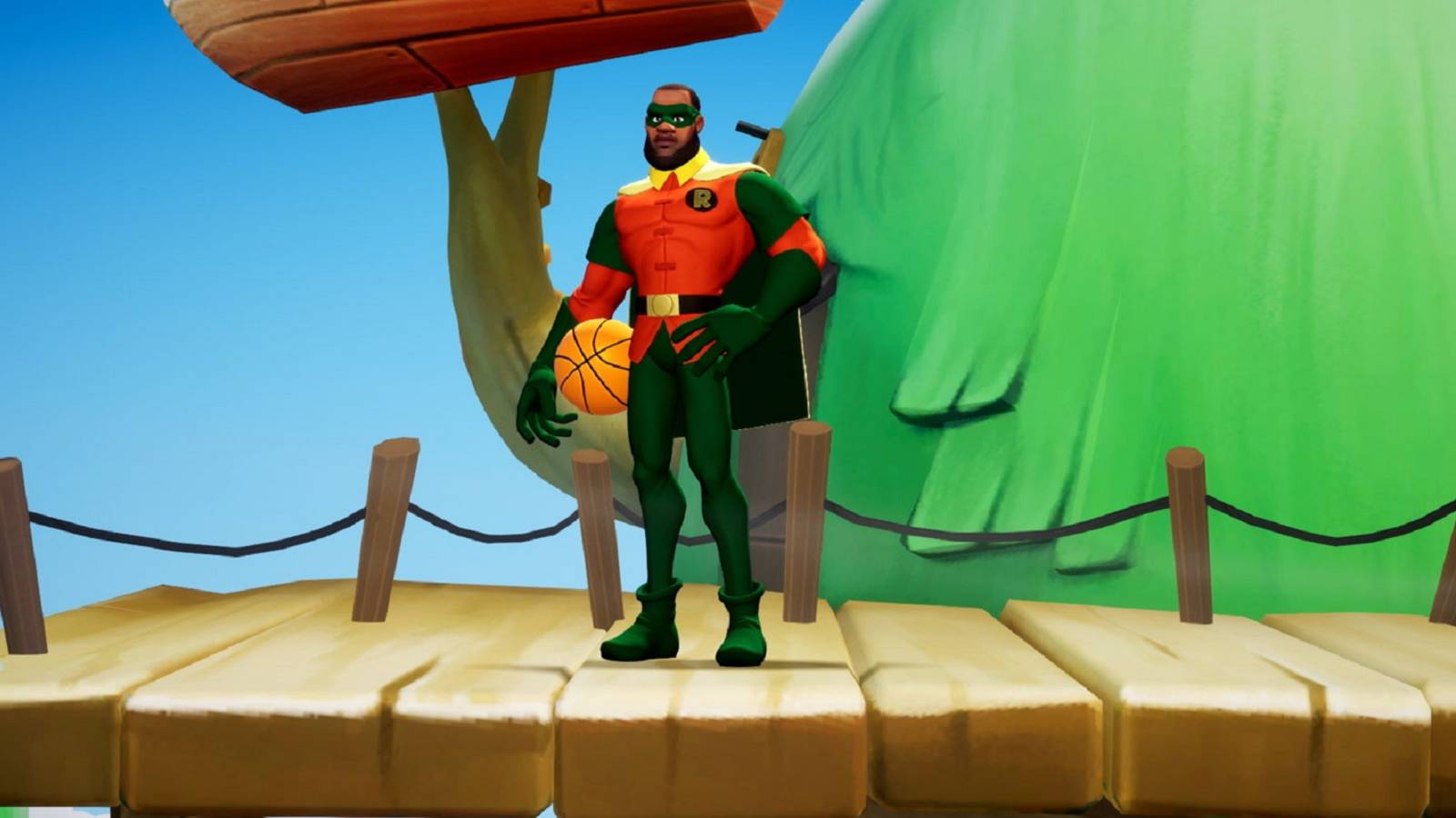 multiversus lebron james robin skin