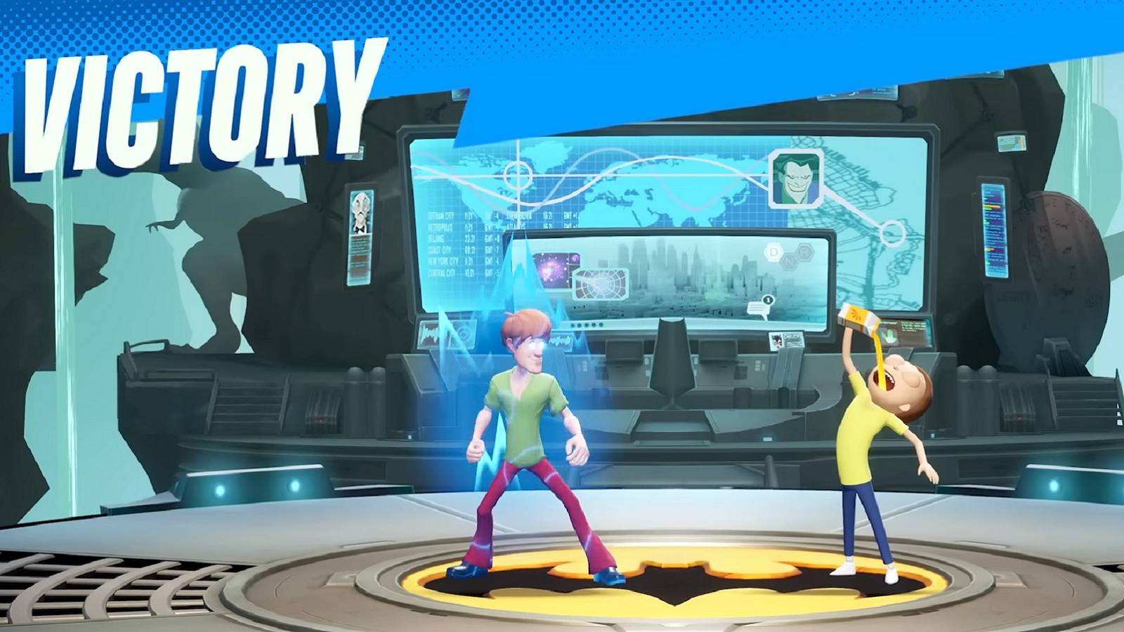 multiversus shaggy and morty