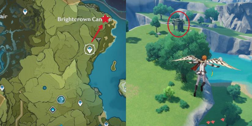 ninth shrine of depth location in genshin impact