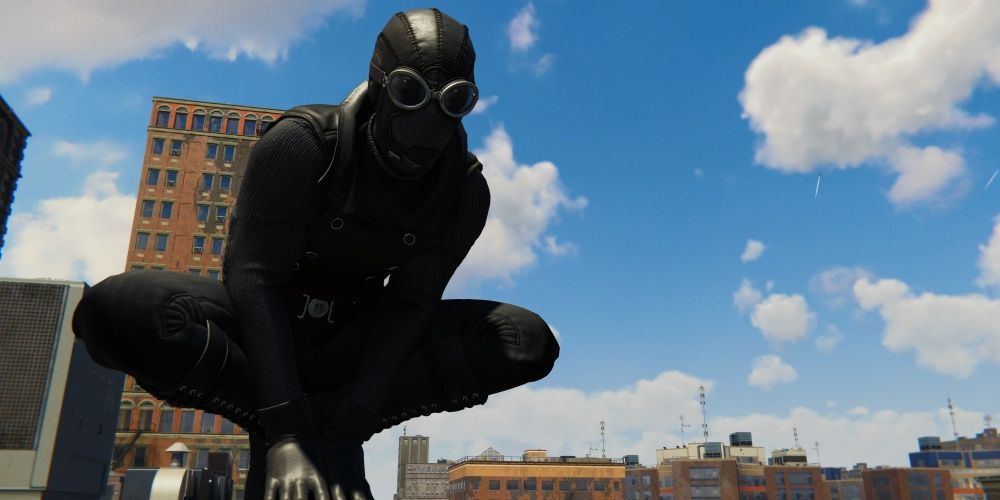 noir suit for marvel's spider-man