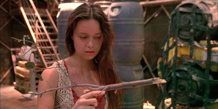 River in objects in space