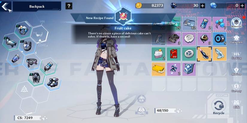 obtaining the fruit cake recipe in tower of fantasy