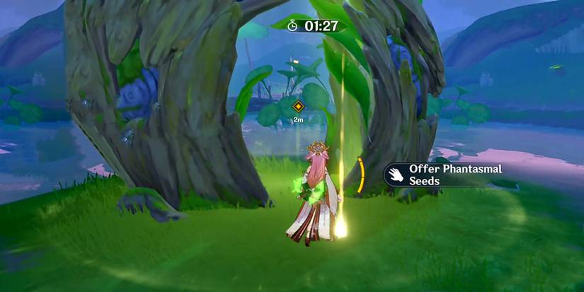 offering the 15 phantasmal seeds in genshin impact