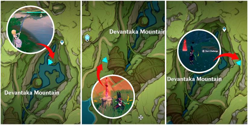 parchments locations in genshin impact