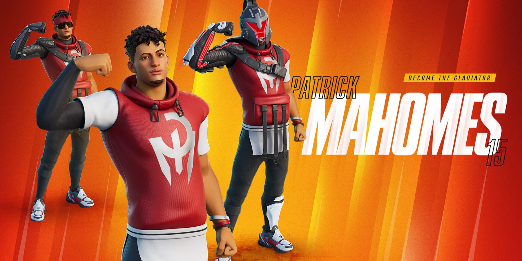 patrick mahomes fortnite event outfit featured nfl