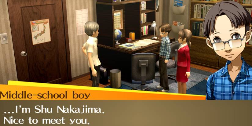 Shu's Social Link in Persona 4