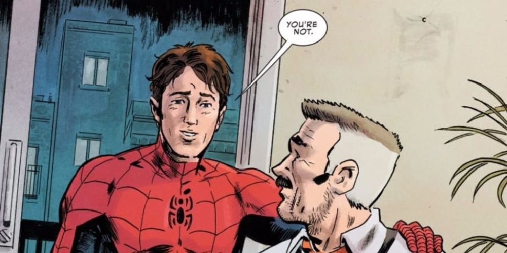 peter parker revealed as spider-man to j jonah jameson