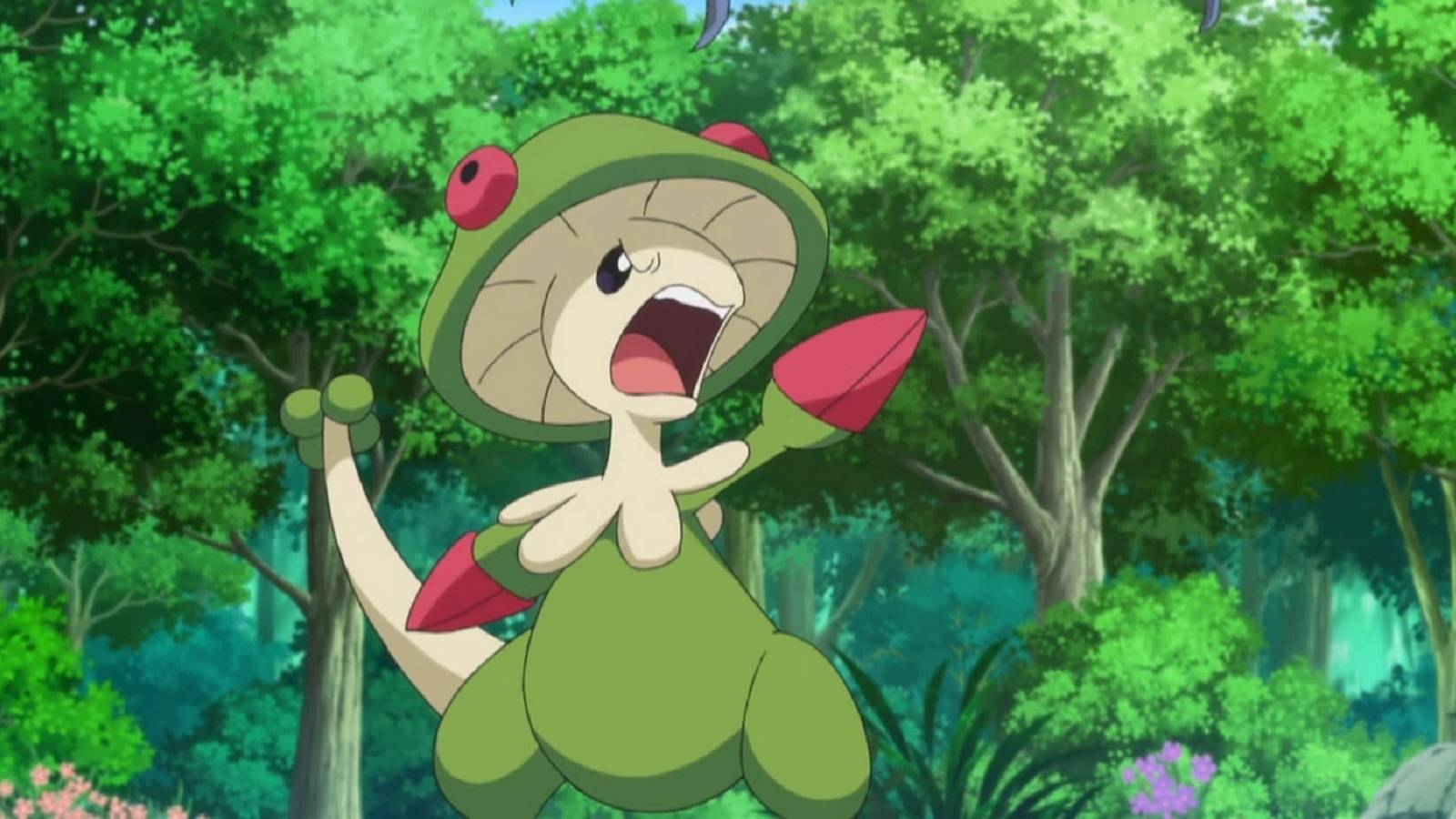 pokemon anime breloom