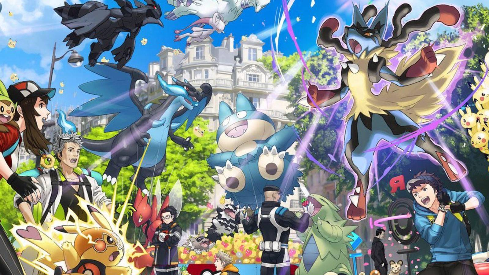 pokemon community gathering art
