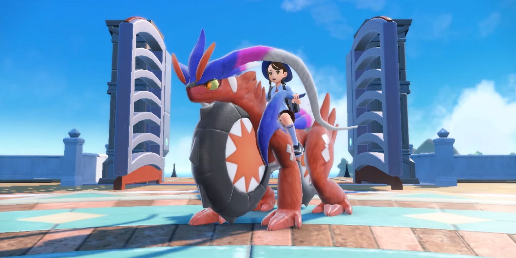 pokemon scarlet and violet ride koraidon