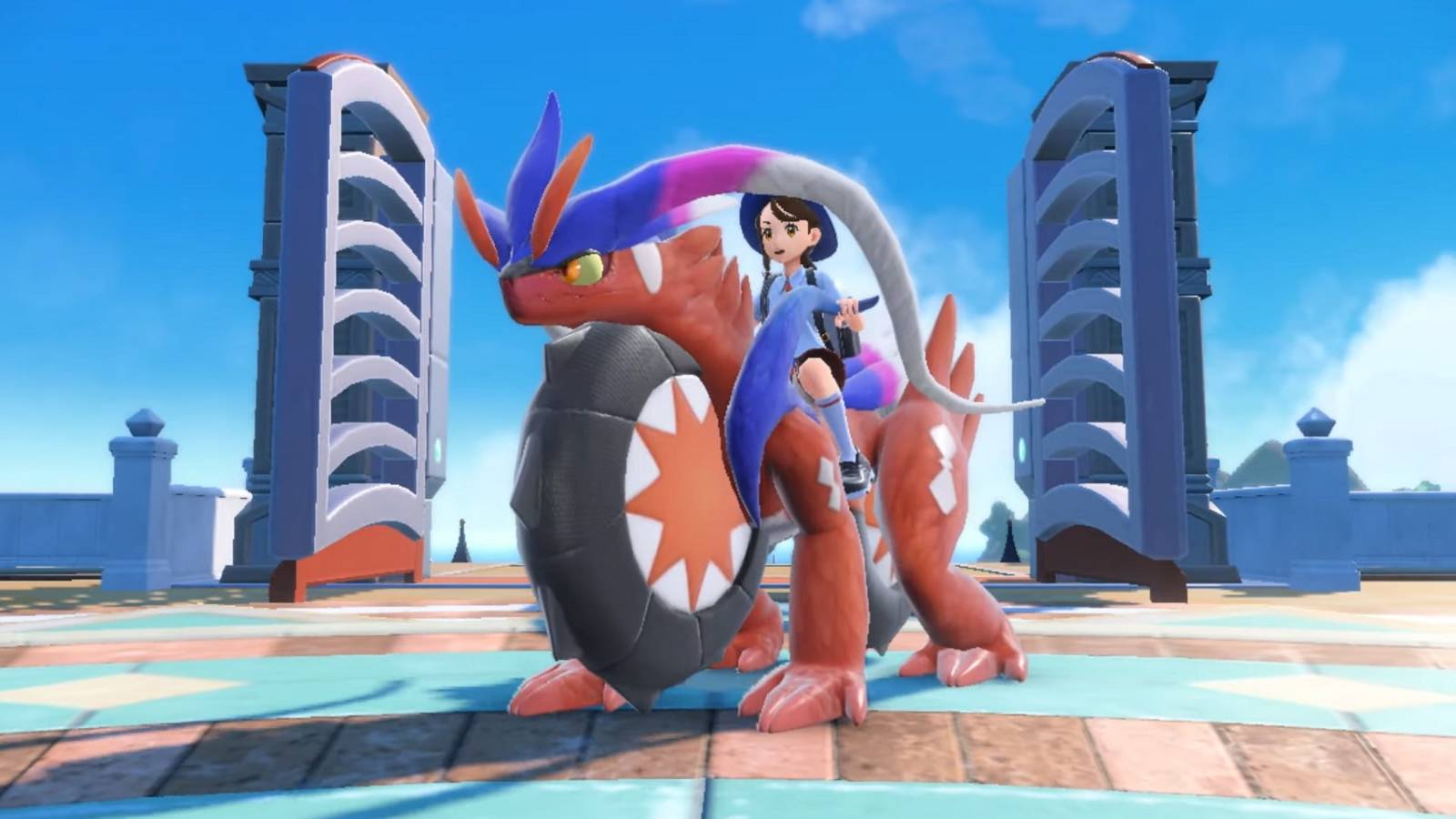 pokemon scarlet and violet ride koraidon