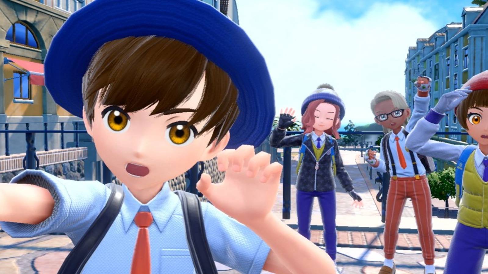 pokemon scarlet violet multiplayer characters online npcs