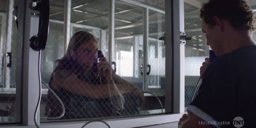 Deran meets with Pope in jail in Animal Kingdom season 6