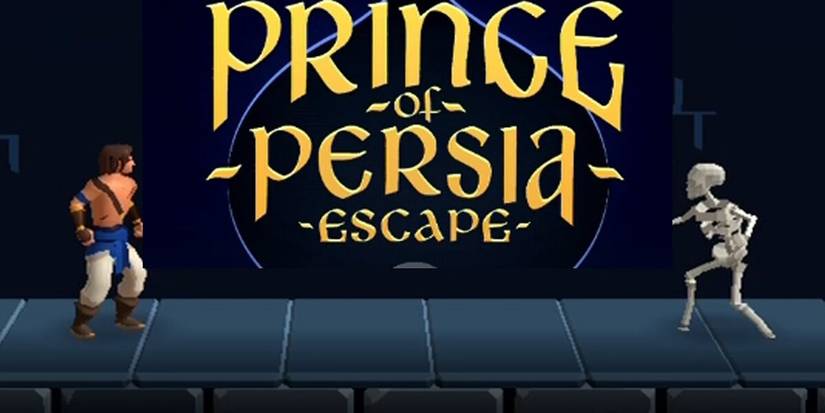 prince of persia escape title art